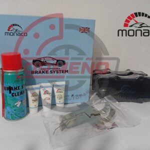 PASTILLA DE FRENO- TOYOTA HILUX VIGO 2KD- M 7130- MONACO